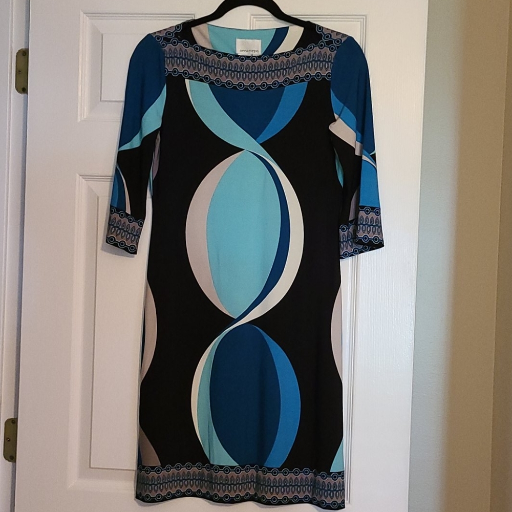 Donna Morgan printed shift dress